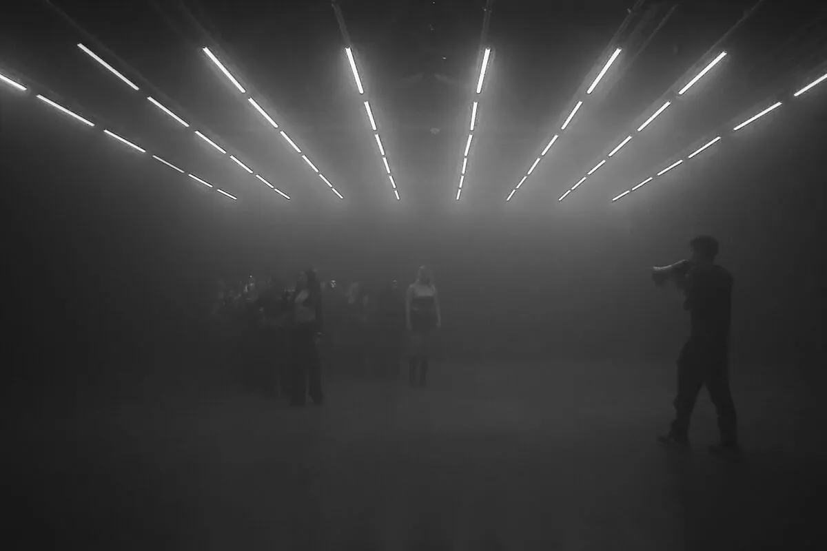 A wall of light, built for one shot