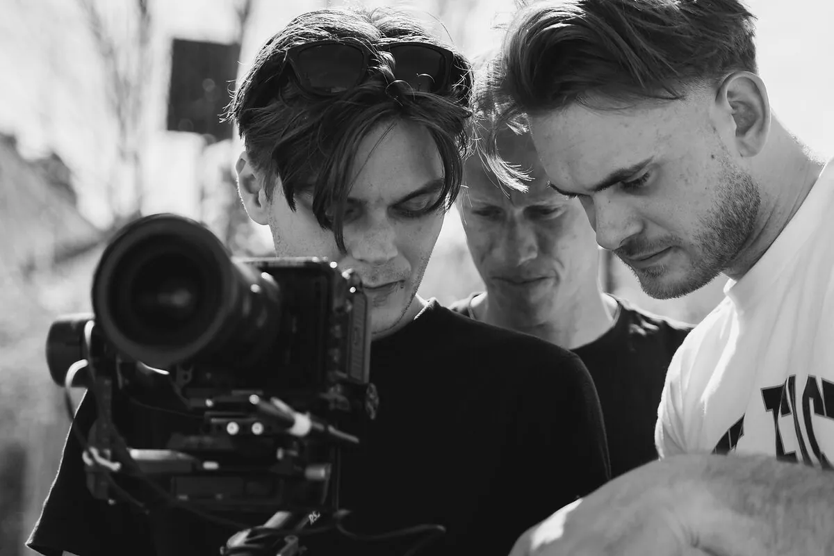 Checking the take before we move on