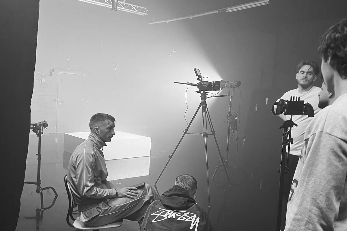 Studio, smoke and a long lens
